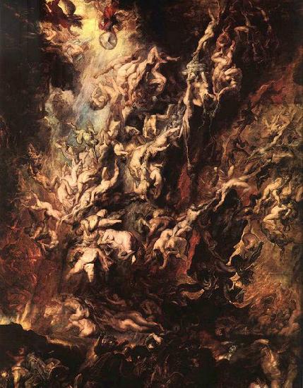 RUBENS, Pieter Pauwel Fall of the Rebel Angels